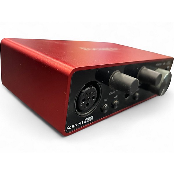 Used Focusrite Scarlett Solo Audio Interface