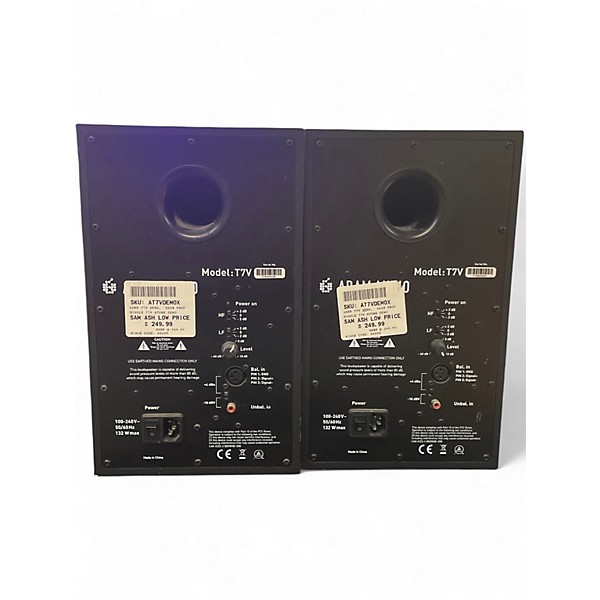 Used ADAM Audio T7V Speaker Pair Powered Monitor