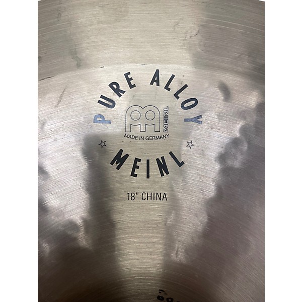 Used MEINL 18in pure alloy  Cymbal