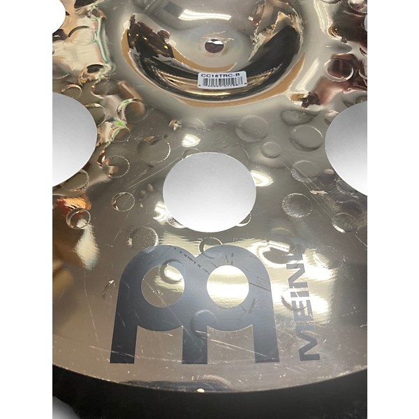 Used MEINL 16in Classic Custom Trash Crash Brilliant Cymbal