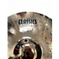 Used MEINL 15in Classic Custom Medium Crash Cymbal