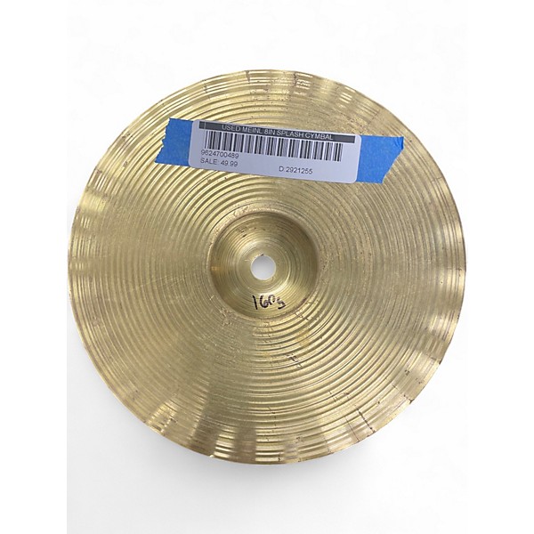 Used MEINL 8in SPLASH Cymbal