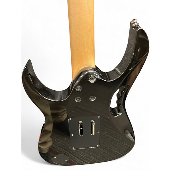 Used Ibanez JEMJR Black Solid Body Electric Guitar