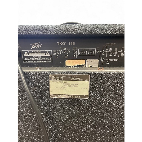 Used Peavey Tour TKO 1x15 400W Bass Combo Amp