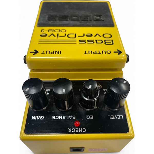 Used BOSS ODB3 Bass Overdrive Bass Effect Pedal