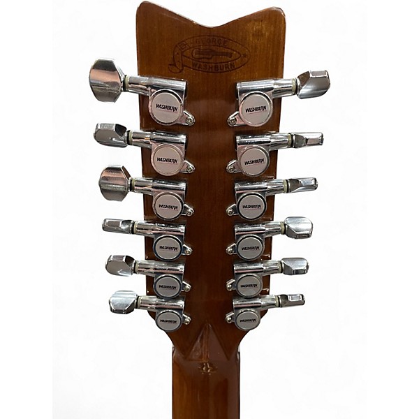 Used Washburn D13-12-N Natural 12 String Acoustic Guitar