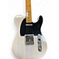 Used Squier Telecaster Trans White Solid Body Electric Guitar