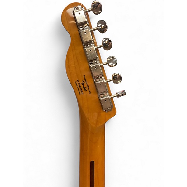 Used Squier Telecaster Trans White Solid Body Electric Guitar