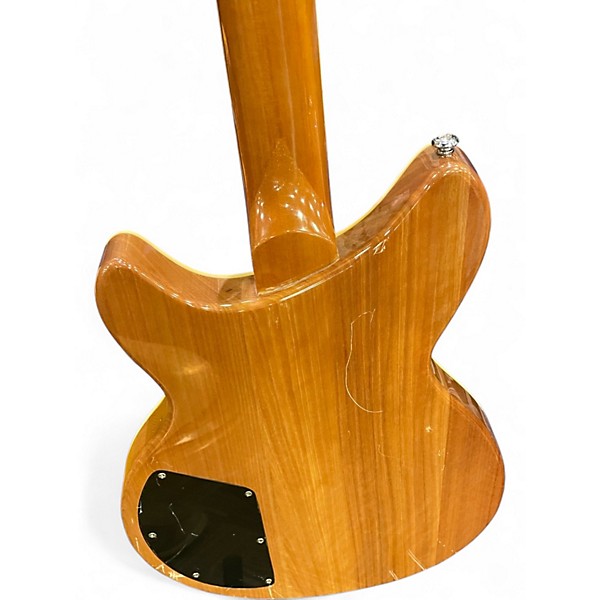 Used Agile BARITONE Natural Hollow Body Electric Guitar