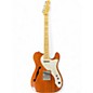 Used Squier Classic Vibe 60s Thinline Telecaster Natural Walnut Hollow Body Electric Guitar thumbnail