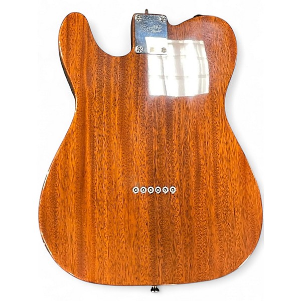 Used Squier Classic Vibe 60s Thinline Telecaster Natural Walnut Hollow Body Electric Guitar