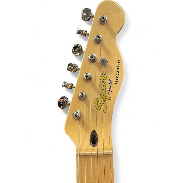 Used Squier Classic Vibe 60s Thinline Telecaster Natural Walnut Hollow Body Electric Guitar
