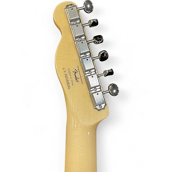 Used Squier Classic Vibe 60s Thinline Telecaster Natural Walnut Hollow Body Electric Guitar