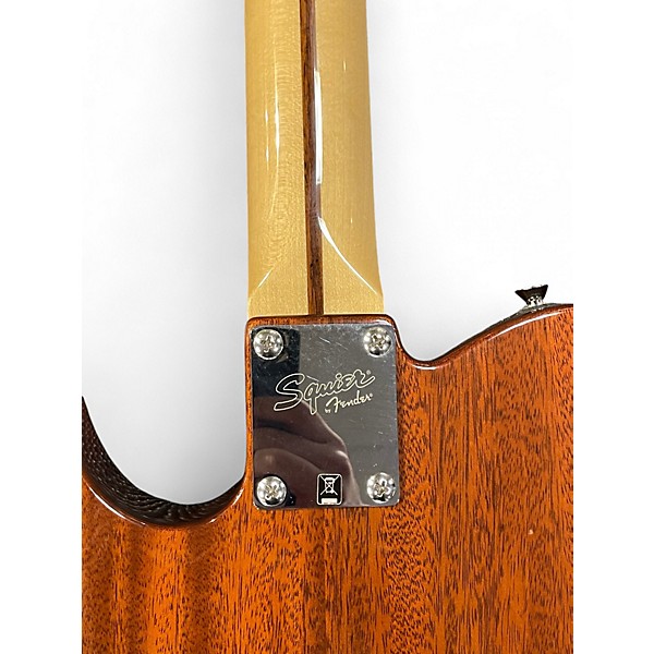 Used Squier Classic Vibe 60s Thinline Telecaster Natural Walnut Hollow Body Electric Guitar