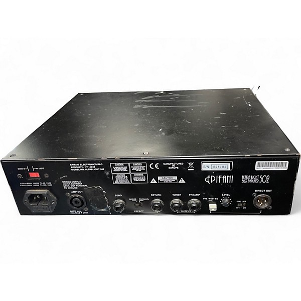 Used Epifani 502 Bass Preamp