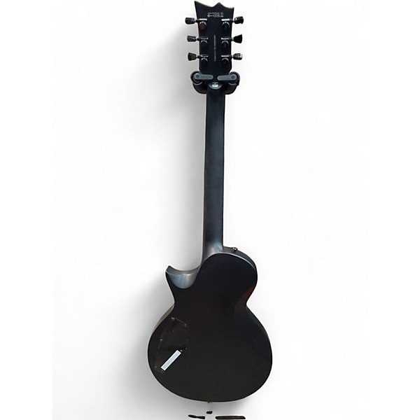 Used ESP LTD EC-BLACK METAL Black Solid Body Electric Guitar