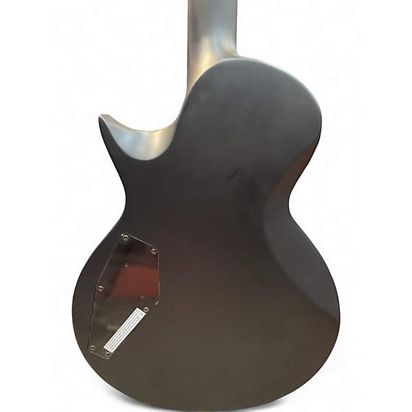 Used ESP LTD EC-BLACK METAL Black Solid Body Electric Guitar