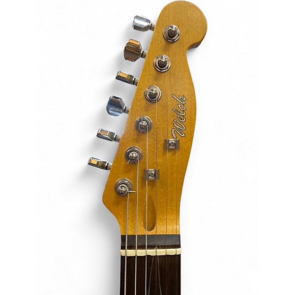 Used Welch TWANG SLINGER DLX Black Solid Body Electric Guitar