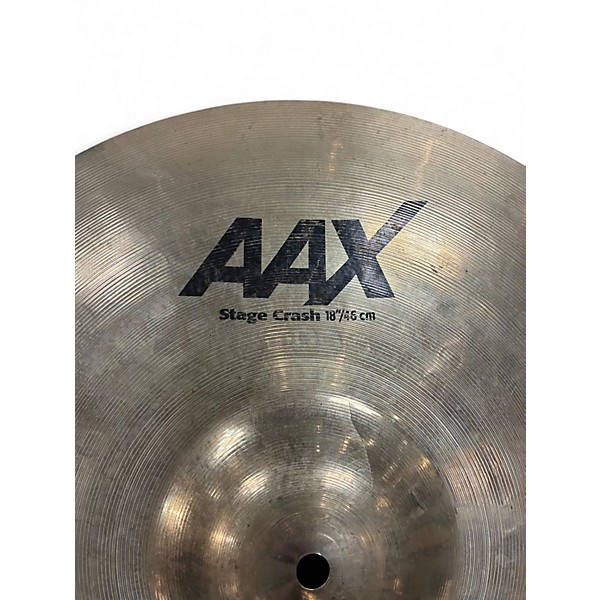 Used SABIAN 18in AAX Stage Crash Cymbal
