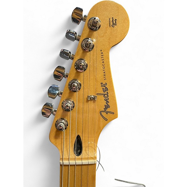 Used Fender Player Stratocaster HSS Plus Top Blue Burst Solid Body Electric Guitar