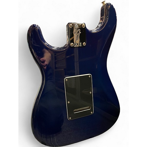 Used Fender Player Stratocaster HSS Plus Top Blue Burst Solid Body Electric Guitar