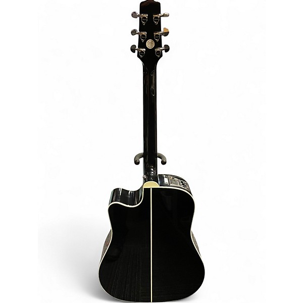 Used Takamine EF341SC black Acoustic Electric Guitar