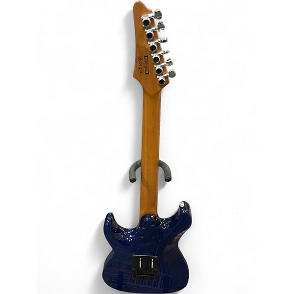 Used Ibanez AZ22S1F  Turquoise Burst Solid Body Electric Guitar