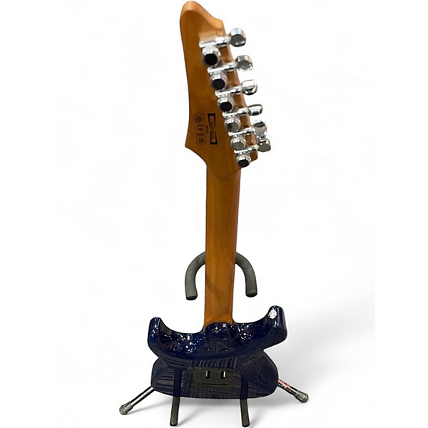 Used Ibanez AZ22S1F  Turquoise Burst Solid Body Electric Guitar