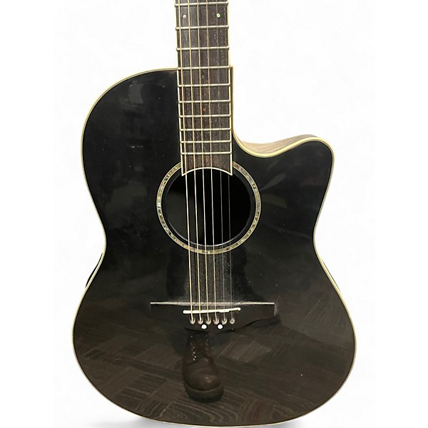 Used Ovation CC24 BLACK Acoustic Electric Guitar