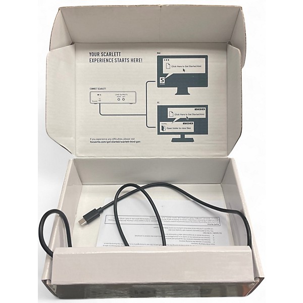 Used Focusrite Scarlett 2i2 Gen 3 Audio Interface