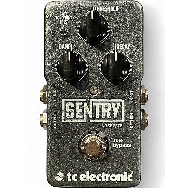 Used TC Electronic Sentry Noise Gate Effect Pedal