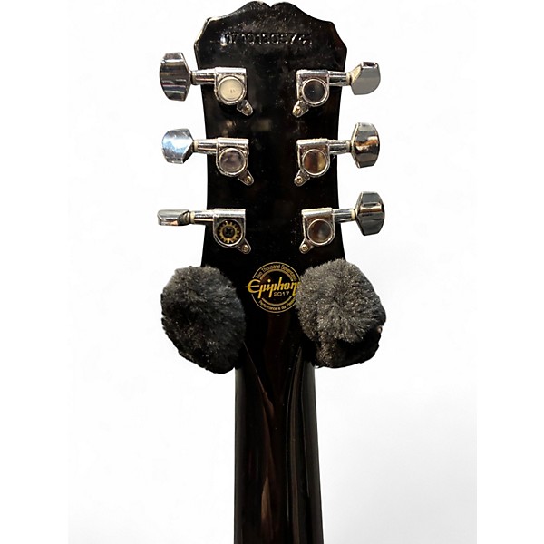 Used Epiphone Les Paul 100 Bolt On Black Solid Body Electric Guitar