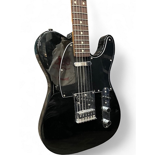 Used Fender 90's Telecaster Custom Black Black Solid Body Electric Guitar