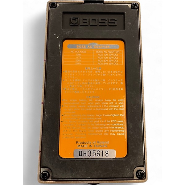 Used BOSS BF2 Flanger Effect Pedal