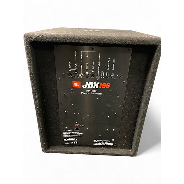 Used JBL JRX118SP 500W Powered Subwoofer