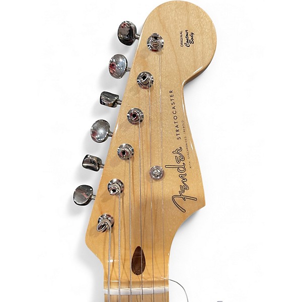 Used Fender ED O'BRIEN SIGNATURE SUSTAINER STRATOCASTER Olympic White Solid Body Electric Guitar