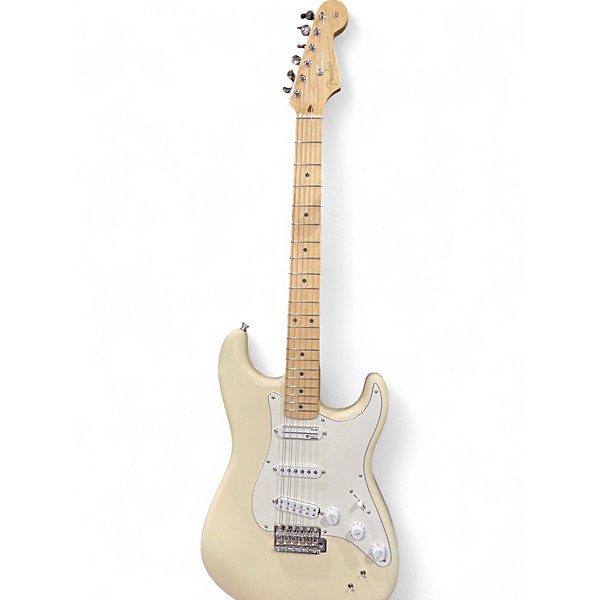 Used Fender ED O'BRIEN SIGNATURE SUSTAINER STRATOCASTER Olympic White Solid Body Electric Guitar