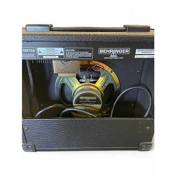 Used Behringer GM108 15W 1X8 V Tone Guitar Combo Amp