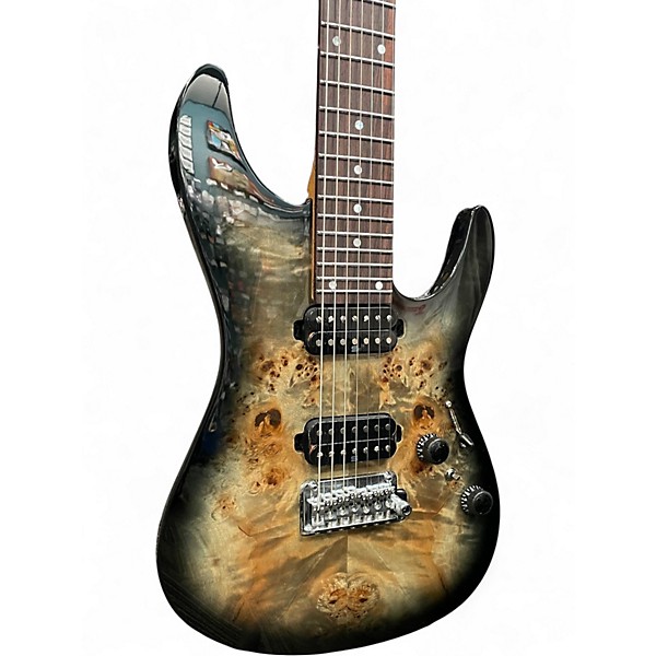 Used Ibanez AZ427P1PB Charcoal Burst Solid Body Electric Guitar