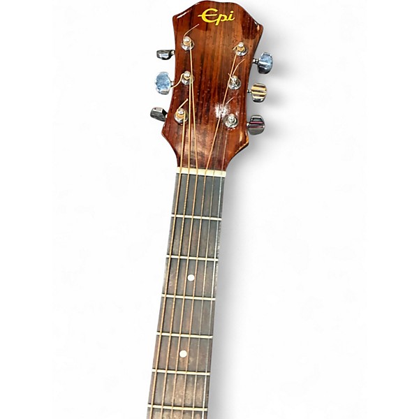 Used Epiphone d10 Natural Acoustic Guitar