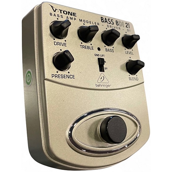 Used Behringer BDI21 V-Tone Bass Driver Bass Effect Pedal