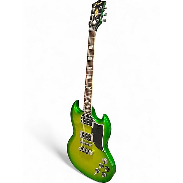 Used Firefly FFSG GREEN Solid Body Electric Guitar