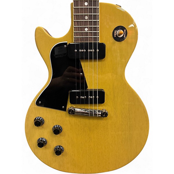 Used Gibson Les Paul Special Left Handed TV Yellow Electric Guitar