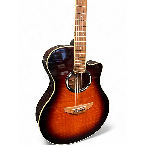 Used Yamaha APX500II Vintage Sunburst Acoustic Electric Guitar