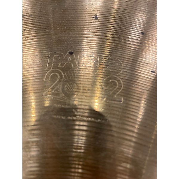 Used Paiste 20in 2002 China Type Cymbal