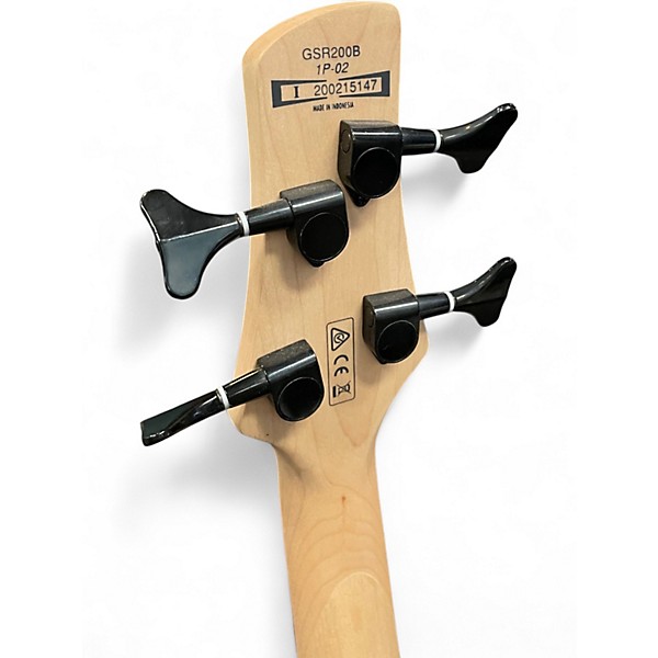 Used Ibanez GSR200 Satin Black Electric Bass Guitar