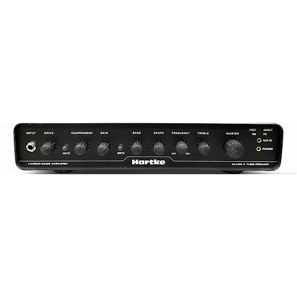 Used Hartke LX8500 Tube Bass Amp Head