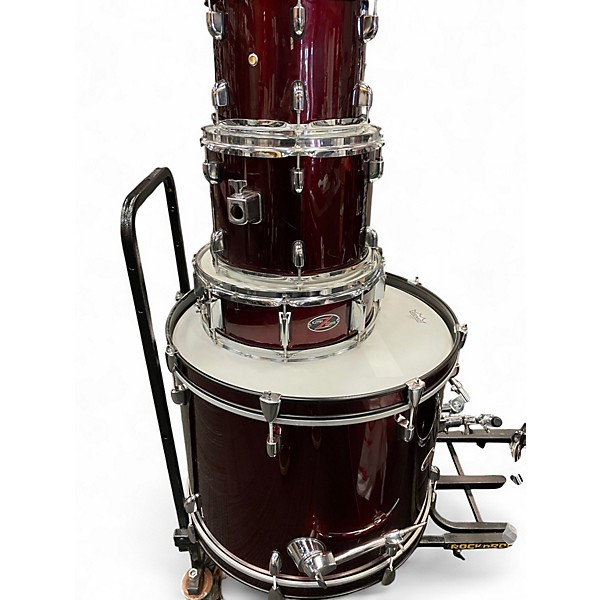 Used PDP by DW 5 Piece Z5 SERIES Wine Red Drum Kit