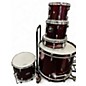 Used PDP by DW 5 Piece Z5 SERIES Wine Red Drum Kit