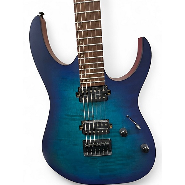 Used Ibanez RG50003 Blue Burst Solid Body Electric Guitar